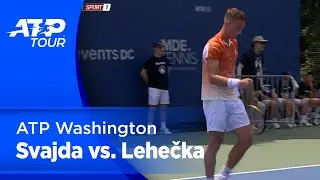 ATP Washington: Zachary Svajda (USA) vs. Jiř&iacute; Lehečka (CZE)