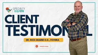 Vision Therapy Marketing Testimonial Dr. Graebe