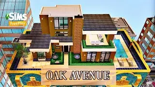 OAK AVENUE 🌆🚉🚕|Simsfreeplay
