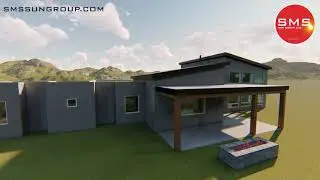 Mid-Century Modern Mountain Residence - 360 FlyAround
