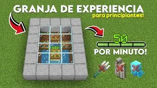 Nueva GRANJA de EXPERIENCIA ✨ &iexcl;M&Aacute;S F&Aacute;CIL! para Minecraft Bedrock 1.21.73