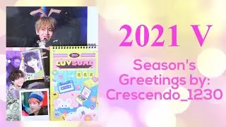 UNBOXING 2021 V Season's Greetings by Crescendo_1230 (Fansite Goods)