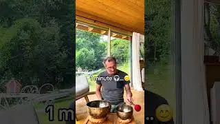 1 minute meditation with Tibetan singing bowls
