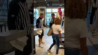 Trying on shoes and running at Mad Kicks 😂😮&zwj;💨