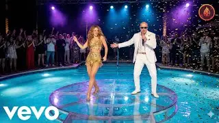 Pitbull ft Shakira - Neon Tambourine Tonight (Music Video)