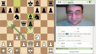 How to take advantage of a blocked center pawn?