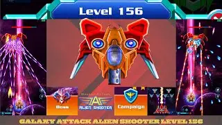 Galaxy Attack Alien Shooter Level 156 | BOSS 39 NO DANGEROUS | ZAMBARIO GAMERS