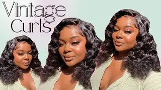 How to Vintage Curls - Inspired by Megan Thee Stallion at The Met Gala