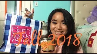 NeselleHauls: NEW Bath & Body Works Fall 2018 Candle Haul | Part 1