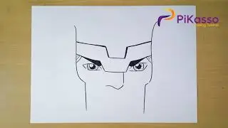 How to Draw Thor Face