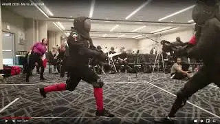 HEMA Fight Breakdown: Thrusting from Defense