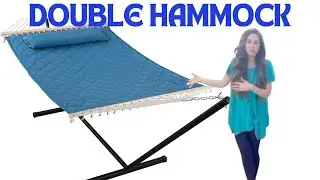 Best Portable Hammock Stand for Camping । Anymaka Double Hammock Stand Review  #Hammock