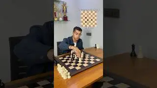 Knight Sacrifice and Passed Pawn | Sharp Chess Endgame #chess #chessendgame #chessshorts