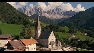 A Bird's View of European Churches