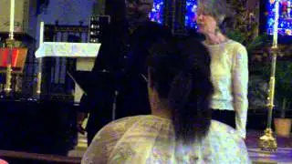 Carl Clendenning and Angela Hibbard singing Panis Angelicus by Cesar Franck