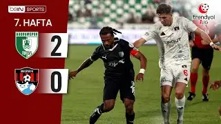 Bodrum FK (2-0) Vanspor  | 7. Hafta Ma&ccedil; &Ouml;ZETİ | Trendyol 1. Lig - 2025/26
