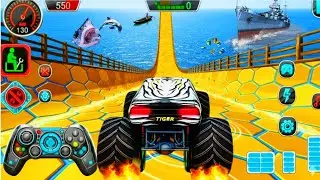 Monster Truck stunts Racing Game: Sky-High Stunts! 🚗 For Toddlers#truckgame