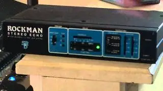 Tom Scholz SRD Rockman Stereo Echo Demo