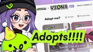 VSONA Adopts!! Легко покупайте, продавайте и передавайте персонажей на VGen.