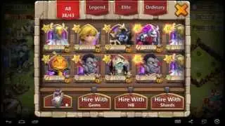 Castle Clash-30 Days Smurf'n #1/Rolling Gems and Talent Refreshing