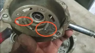 Cara mengakali dudukan bosh/bushing kipas angin yang rusak