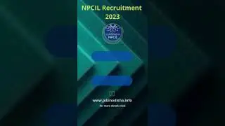 NPCIL Recruitment 2023 || Apply Online for 50 Apprentice Posts #shorts