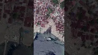 Tsunami Destruction - Palu 2018 #shorts #nature #disaster #earth #tsunami