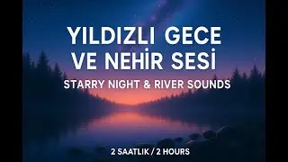 Starry Night Lake Ambience ✨ | Relax, Sleep & Meditate