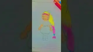 girl drawing for girl#cute