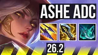 ASHE & Braum vs APHELIOS & Rakan (ADC) | 44K damage | EUW Master | 26.2