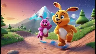 Rhebok Legs Go Bound Bound Bound | English Nursery Rhyme | Kids Songs | Baby Music
