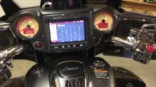 Finished my speaker Upgrade in my Indian Roadmaster 2017