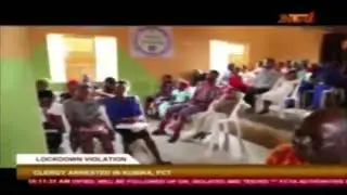 Police arrested pastor for holding service despite FG's instructions.
