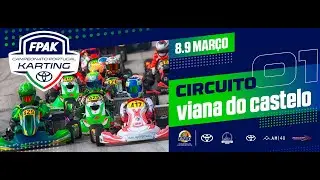 Campeonato Portugal de Karting 2025 - Circuito de Viana do Castelo - CORRIDA 1
