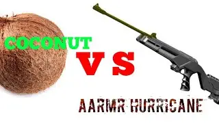 Air Rifle power test| COCONUT VS AARMR HURRICANE