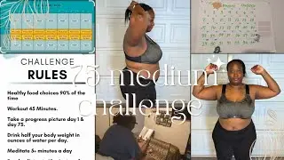 75 MEDIUM CHALLENGE: THE START OF A NEW CHAPTER #DISCIPLINE #weightlossjourney  #75dayschallenge