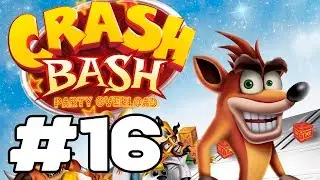 Прохождение Crash Bash (PS) #16 &ndash; Warp Room 5 &ndash; сапфировые реликты (200%)