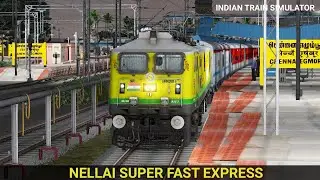 12631 Nellai Super Fast Express | Train Simulator | Train Driving Game | Tamil Play Games