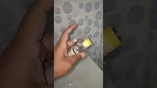 #livpure Ro Fitting angle cock fitting using Plastic Plug 1/2inch fitted in one mouth of angle cock