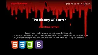 How To Create A Website Using HTML And CSS and Bootstrap Step By Step Website Tutorial in 10 min.