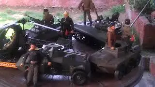 ACTION MAN TANK AND ARMOURED CAR PALITOY
