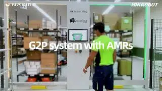 Goods To Person picking system with AMR Robots of Hikrobot