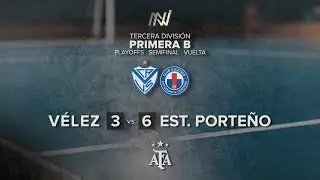 FUTSAL AFA | 3RA. | VELEZ vs. EST. PORTE&Ntilde;O | PLAYOFFS | SEMIFINAL | VUELTA #velez #futsal #porte&ntilde;o
