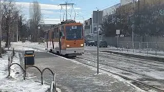 [SOFIA]Tram #2309 on line 27 and the retro #701 near Modna kushta Agressia.