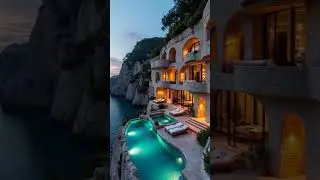 Asian fantasy girl embraces coastal opulence amidst dreamy maritime mystique.