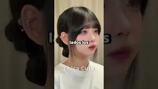 ✂️ C&oacute;mo cortar tu flequillo en casa &iexcl;S&uacute;per f&aacute;cil! #peinados #glowup #trucos #tips #curiosidades
