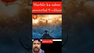 9 power full villain🧐 #marvel #avengers #movie #mcu #ironman #thanos #spiderman #thor