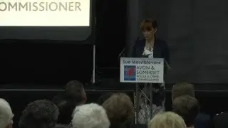 Sue Mountstevens' Speech at her Declaration of Acceptance of Office