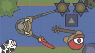 Moomoo.io NOOB River Trolls HACKER! | Moomoo Funny Moments