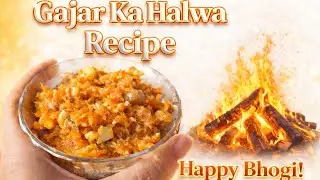 Gajar Ka Halwa🤤|Carrot Halwa|Easy Recipe| Bhogi special|Shan's World|#foodie #trending #viralvideo 